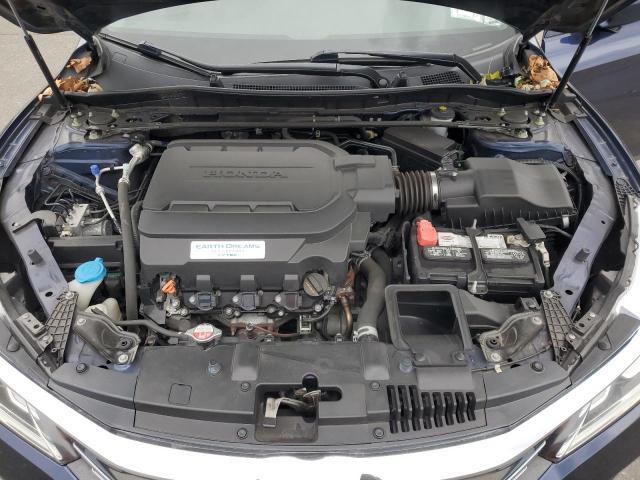 1HGCR3F84HA025007 - 2017 HONDA ACCORD EXL BLUE photo 11