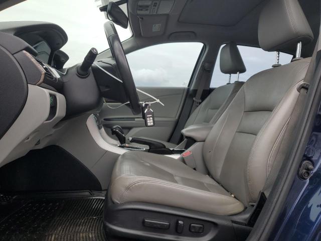 1HGCR3F84HA025007 - 2017 HONDA ACCORD EXL BLUE photo 7