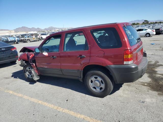 1FMYU02Z35KA40101 - 2005 FORD ESCAPE XLS RED photo 2