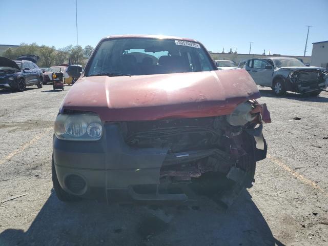 1FMYU02Z35KA40101 - 2005 FORD ESCAPE XLS RED photo 5