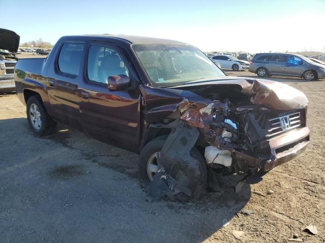 2HJYK16508H537895 - 2008 HONDA RIDGELINE RTL BURGUNDY photo 4