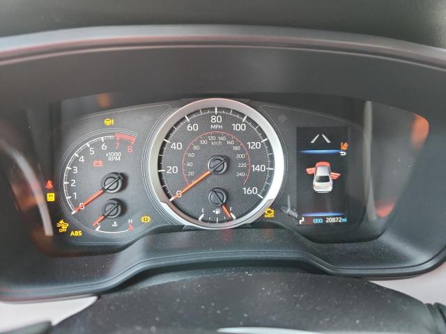 JTDS4MCE2NJ094007 - 2022 TOYOTA COROLLA SE Կարմիր լուսանկար 9