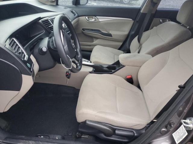 19XFB2F81DE047127 - 2013 HONDA CIVIC EX 灰色 照片 7