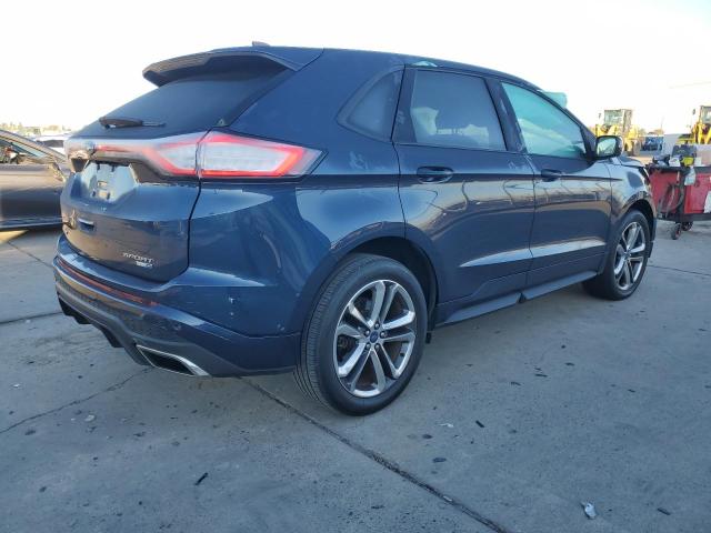 2FMPK4AP6HBB69117 - 2017 FORD EDGE SPORT BLUE photo 3