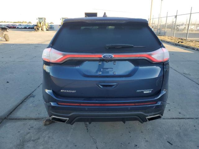 2FMPK4AP6HBB69117 - 2017 FORD EDGE SPORT BLUE photo 6