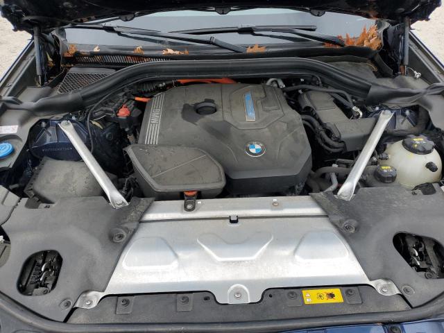 5UXTS1C02M9F37660 - 2021 BMW X3 XDRIVE30E Mavi fotoğraf 12