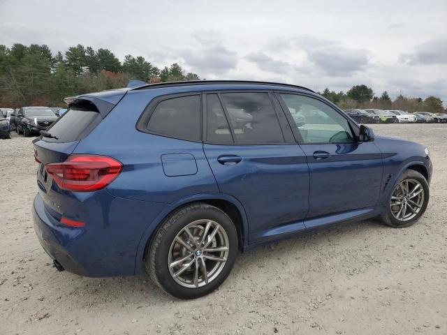 5UXTS1C02M9F37660 - 2021 BMW X3 XDRIVE30E Mavi fotoğraf 3