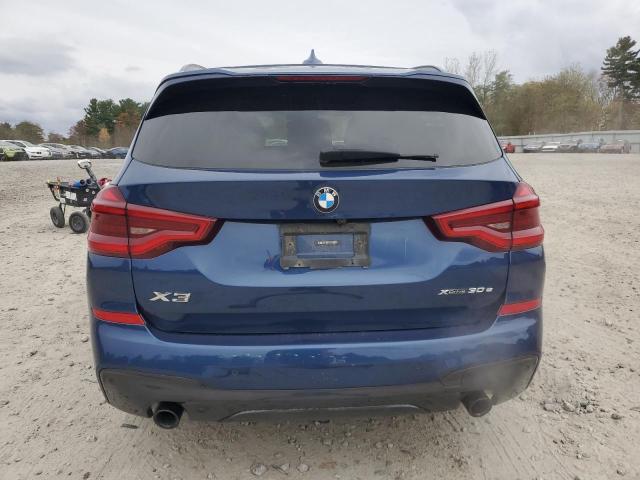 5UXTS1C02M9F37660 - 2021 BMW X3 XDRIVE30E Mavi fotoğraf 6