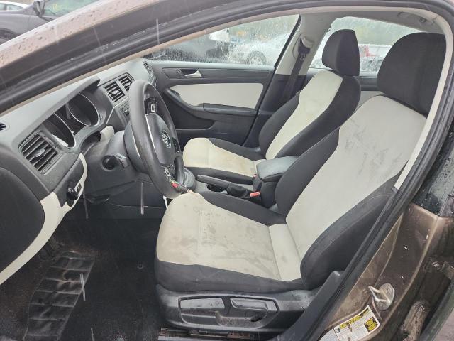 3VW2K7AJ5FM291830 - 2015 VOLKSWAGEN JETTA BASE BROWN photo 7