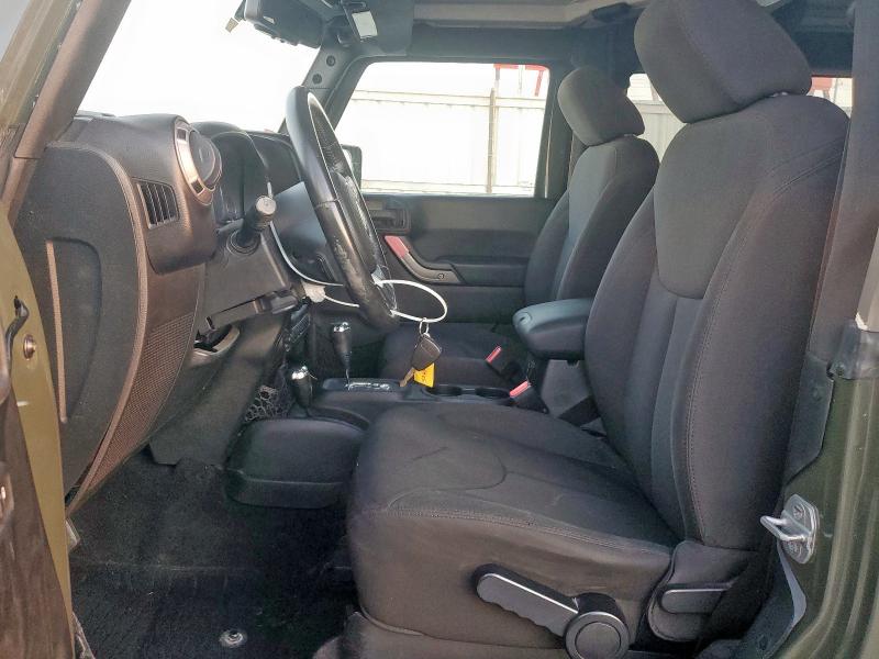 1C4AJWAG3GL110937 - 2016 JEEP WRANGLER SPORT GREEN photo 7