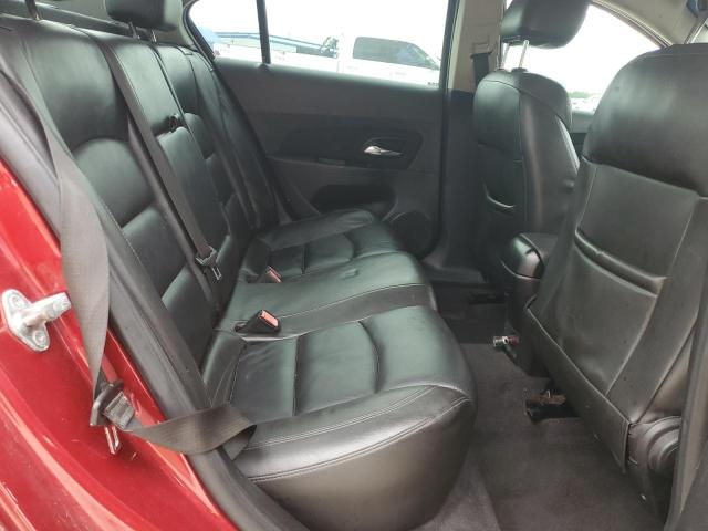 1G1PG5SC3C7256197 - 2012 CHEVROLET CRUZE LT MAROON photo 10