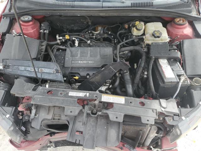 1G1PG5SC3C7256197 - 2012 CHEVROLET CRUZE LT MAROON photo 11