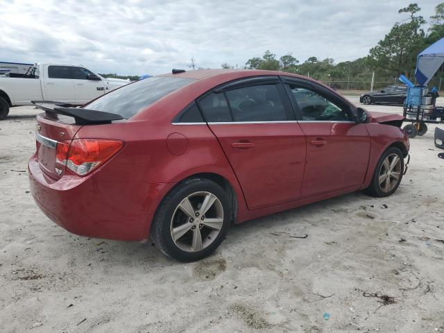 1G1PG5SC3C7256197 - 2012 CHEVROLET CRUZE LT MAROON photo 3