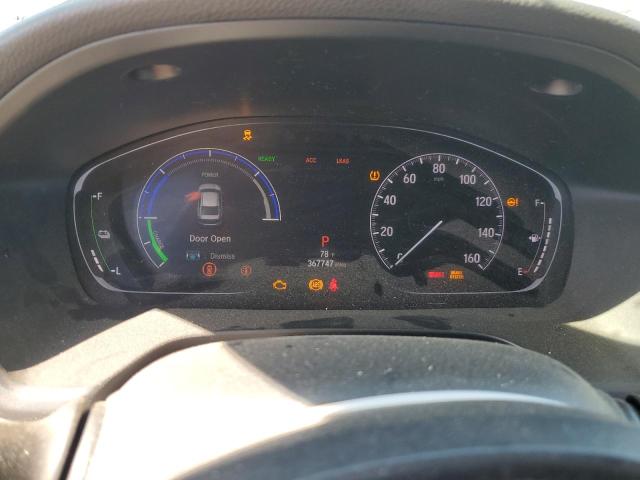 19XZE4F59ME008503 - 2021 HONDA INSIGHT EX GRAY photo 9