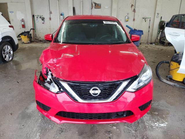 3N1AB7AP3JY262074 - 2018 NISSAN SENTRA S RED photo 5
