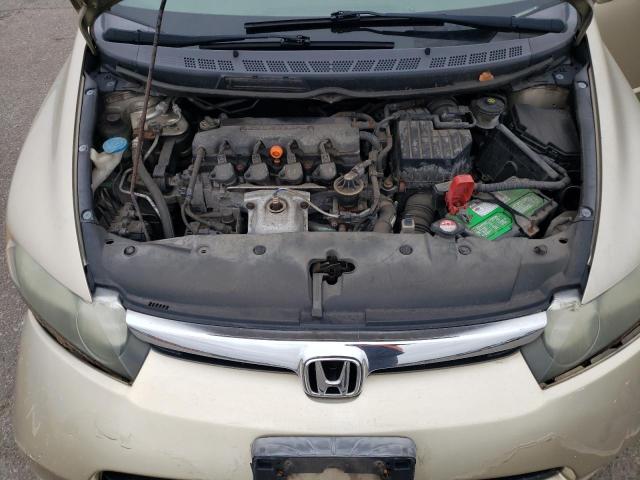 1HGFA16878L067569 - 2008 HONDA CIVIC EX GOLD photo 11