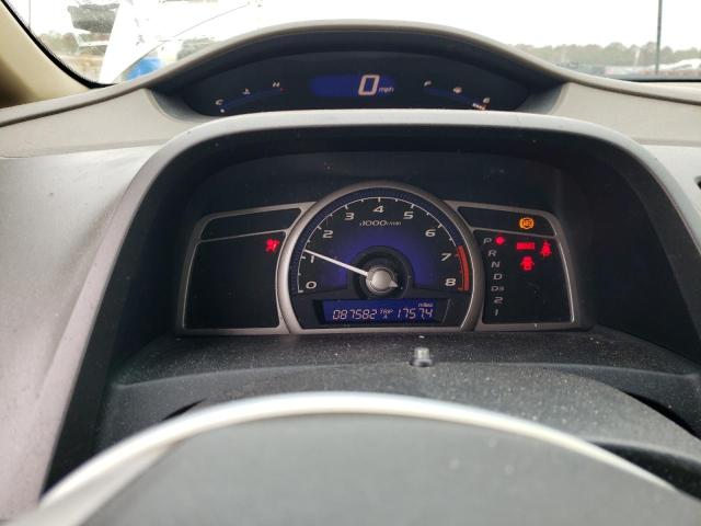 1HGFA16878L067569 - 2008 HONDA CIVIC EX GOLD photo 9