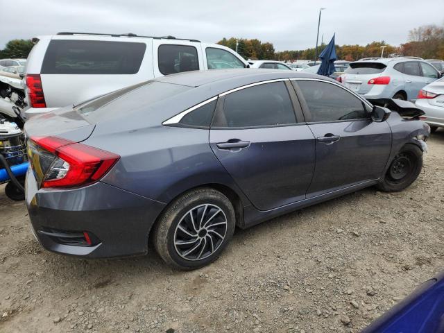 2HGFC2F61KH589245 - 2019 HONDA CIVIC LX GRAY photo 3