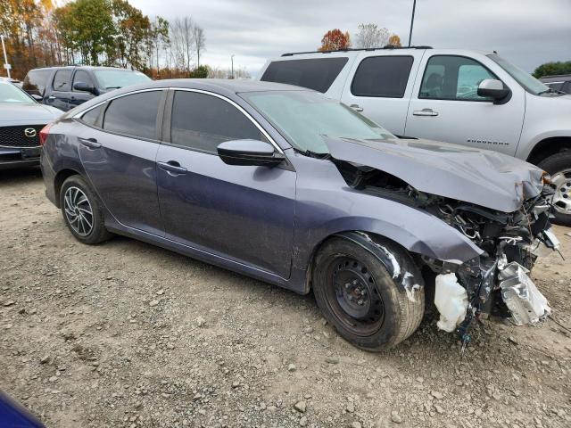 2HGFC2F61KH589245 - 2019 HONDA CIVIC LX GRAY photo 4