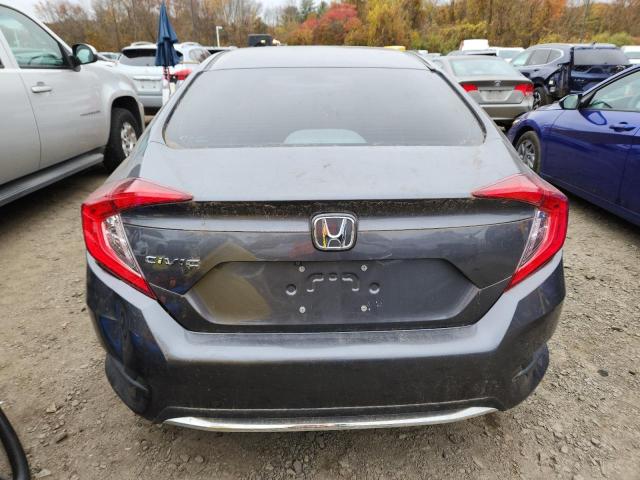 2HGFC2F61KH589245 - 2019 HONDA CIVIC LX GRAY photo 6