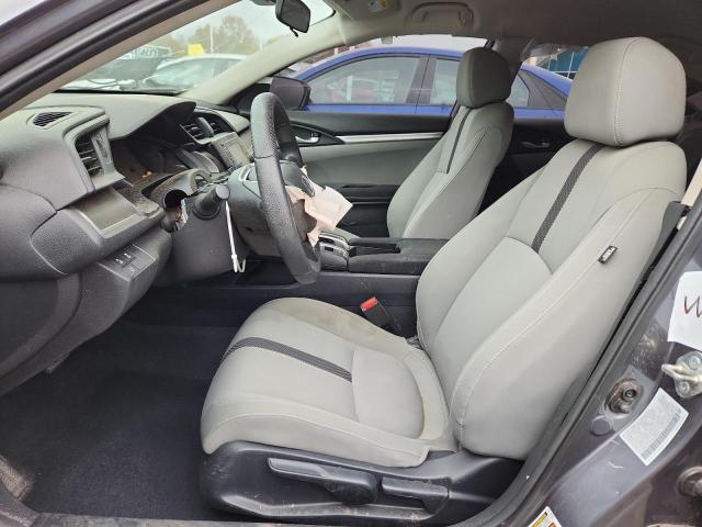 2HGFC2F61KH589245 - 2019 HONDA CIVIC LX GRAY photo 7