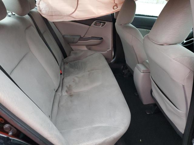 2HGFB2F52DH601674 - 2013 HONDA CIVIC LX BLACK photo 10