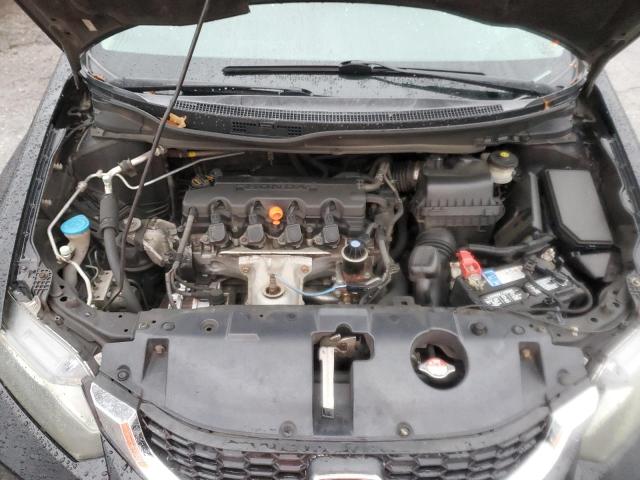 2HGFB2F52DH601674 - 2013 HONDA CIVIC LX BLACK photo 11