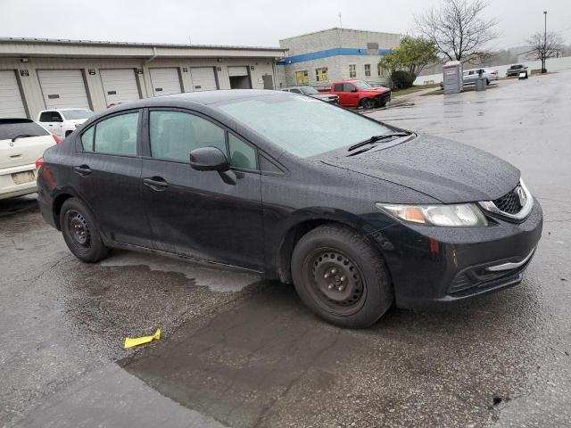 2HGFB2F52DH601674 - 2013 HONDA CIVIC LX BLACK photo 4