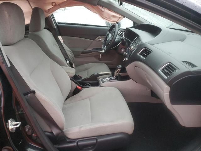 2HGFB2F52DH601674 - 2013 HONDA CIVIC LX BLACK photo 7