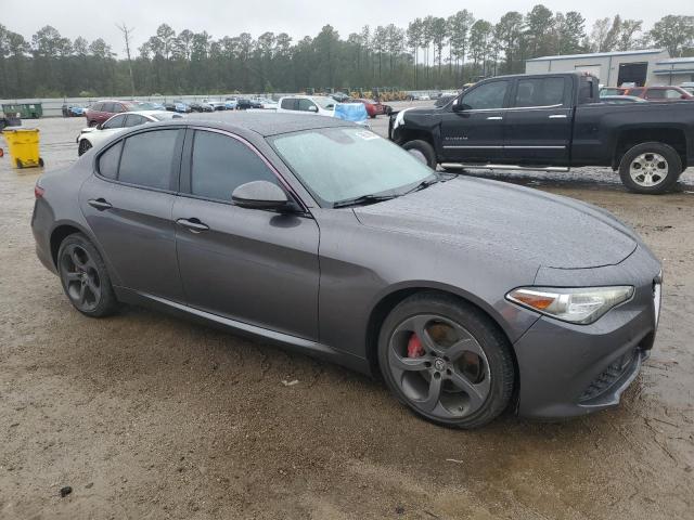 ZARFAEDN1H7550133 - 2017 ALFA ROMEO GIULIA Q4 灰色 照片 4