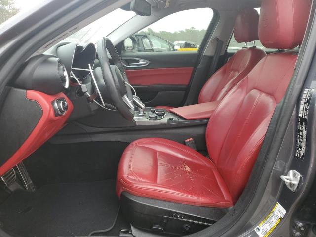 ZARFAEDN1H7550133 - 2017 ALFA ROMEO GIULIA Q4 灰色 照片 7