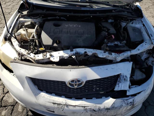 JTDBL40E699090752 - 2009 TOYOTA COROLLA BASE WHITE photo 11