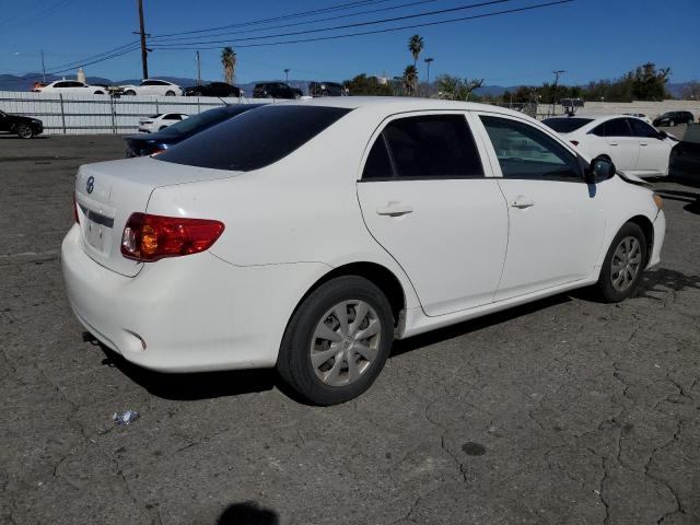 JTDBL40E699090752 - 2009 TOYOTA COROLLA BASE WHITE photo 3