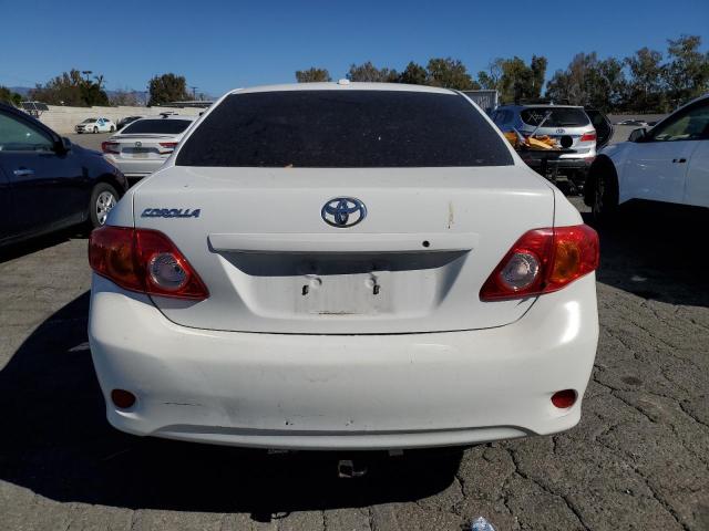 JTDBL40E699090752 - 2009 TOYOTA COROLLA BASE WHITE photo 6