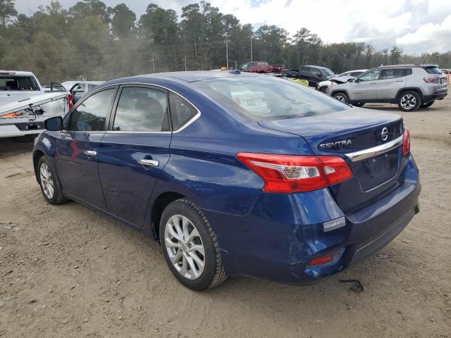 3N1AB7AP0KY259232 - 2019 NISSAN SENTRA S BLUE photo 2