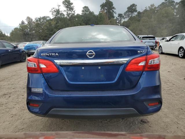 3N1AB7AP0KY259232 - 2019 NISSAN SENTRA S BLUE photo 6