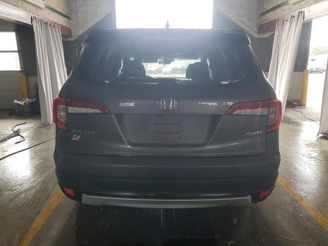 5FNYF6H34KB099347 - 2019 HONDA PILOT EX GRAY photo 6