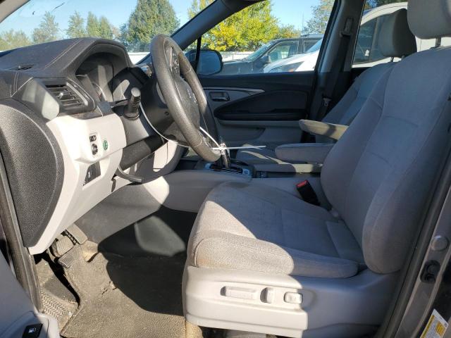 5FNYF6H34KB099347 - 2019 HONDA PILOT EX GRAY photo 7