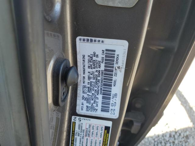 1NXBR32E88Z019985 - 2008 TOYOTA COROLLA CE رمادي صورة 12