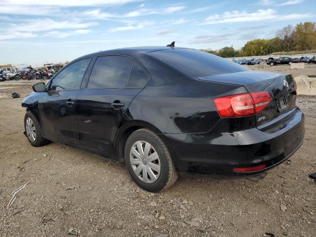3VW2K7AJ7FM331874 - 2015 VOLKSWAGEN JETTA BASE BLACK photo 2