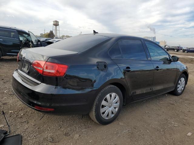3VW2K7AJ7FM331874 - 2015 VOLKSWAGEN JETTA BASE BLACK photo 3