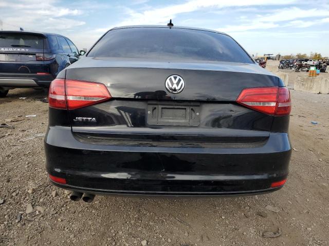 3VW2K7AJ7FM331874 - 2015 VOLKSWAGEN JETTA BASE BLACK photo 6