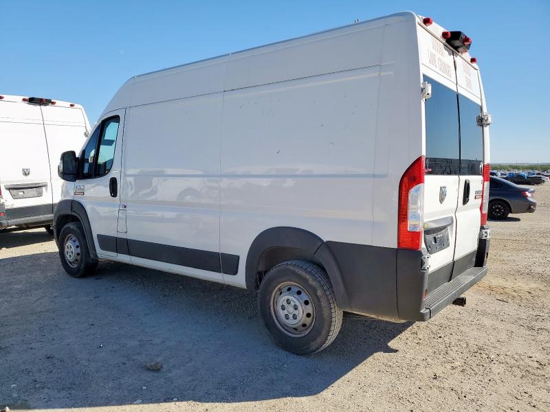 3C6TRVCG9LE131309 - 2020 RAM PROMASTER 2500 HIGH Blanc photo 2