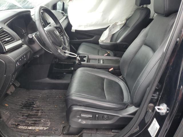 5FNRL6H85NB000614 - 2022 HONDA ODYSSEY TOURING BLACK photo 7