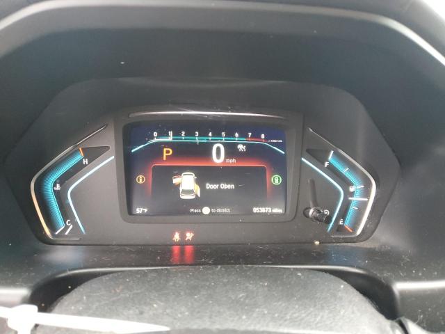 5FNRL6H85NB000614 - 2022 HONDA ODYSSEY TOURING BLACK photo 9