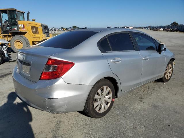 19XFB2F52CE342922 - 2012 HONDA CIVIC LX SILVER photo 3