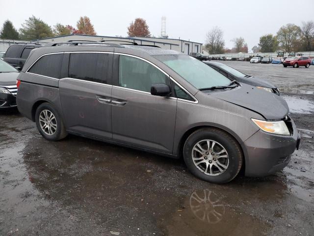 5FNRL5H69CB048395 - 2012 HONDA ODYSSEY EXL GRAY photo 4
