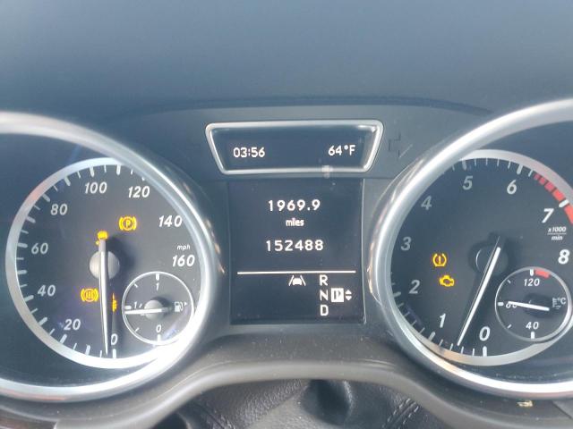 4JGDA5HB0CA082730 - 2012 MERCEDES-BENZ ML 350 4MATIC BLACK photo 9