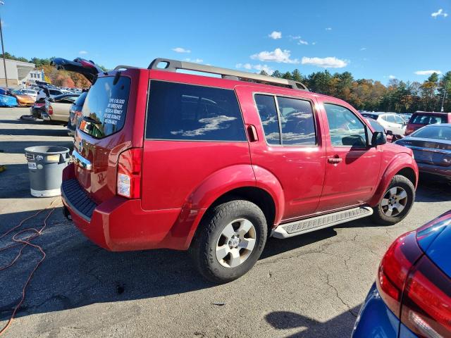 5N1AR1NB7AC604344 - 2010 NISSAN PATHFINDER S RED photo 3