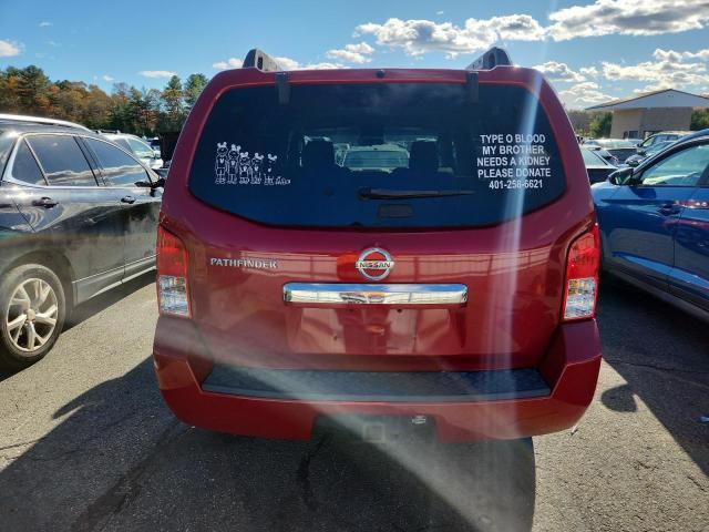 5N1AR1NB7AC604344 - 2010 NISSAN PATHFINDER S RED photo 6